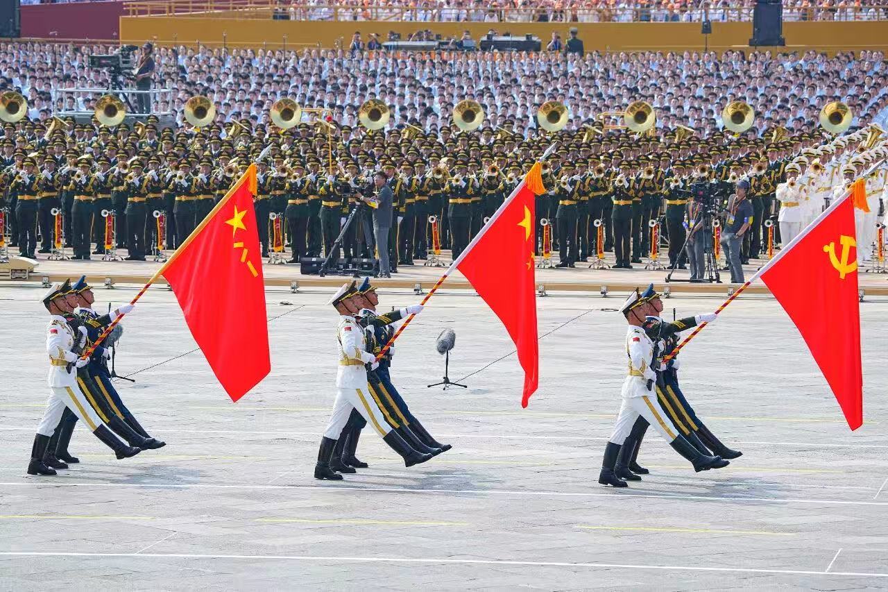 柏斯音乐集团总裁吴雅玲、吴天延受邀出席纪念抗战胜利80周年大会